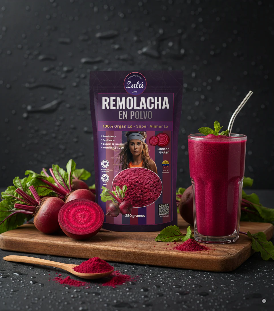 Remolacha en polvo – empaque 250 g